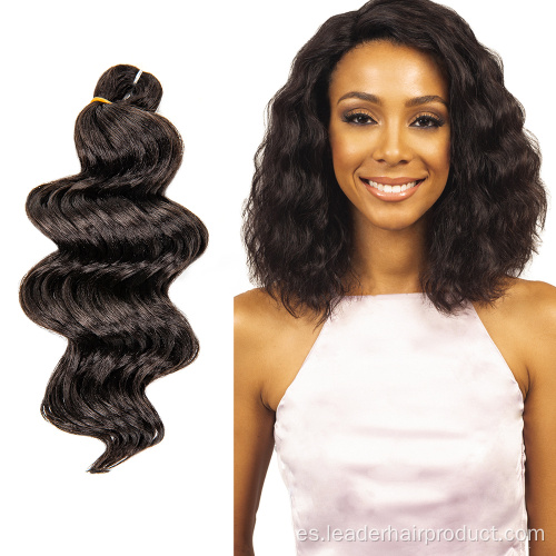 Ocean Wave Crochet Hair Cabello trenzado de onda profunda